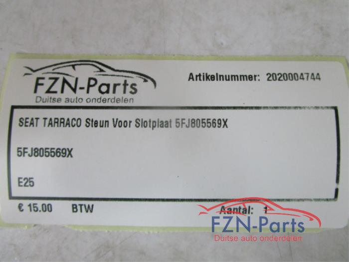 Slotplaat voor Seat Tarraco (22740661)