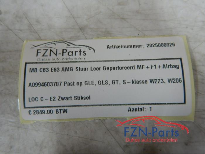 Stuurwiel Mercedes E-Klasse (22730039)