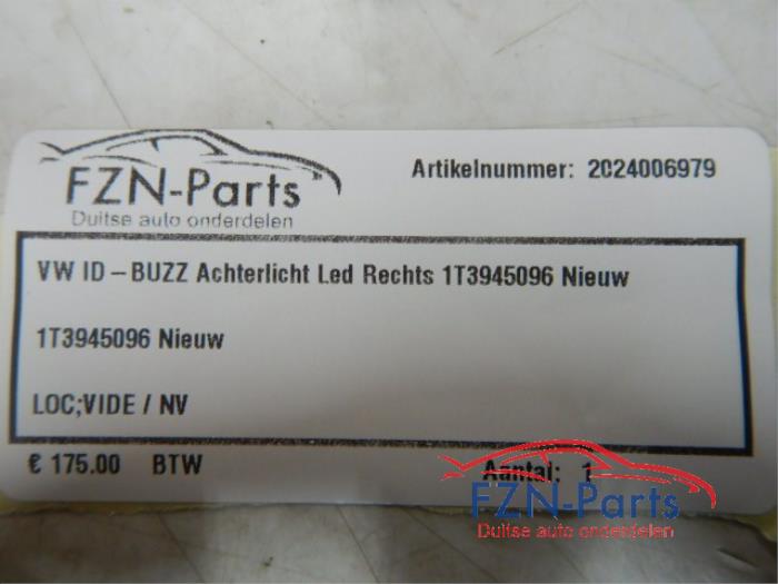Achterlicht rechts Volkswagen Diversen (22725506)