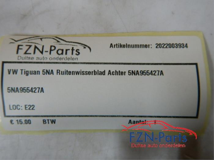 Ruitenwisserarm achter Volkswagen Tiguan (22744645)