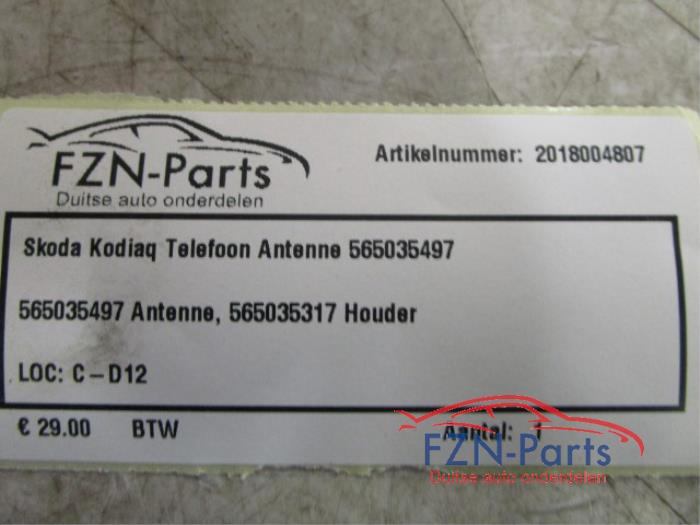 Antenne Skoda Kodiaq (22740033)