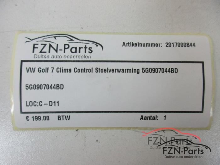 Climatronic Paneel Volkswagen Golf (22740491)