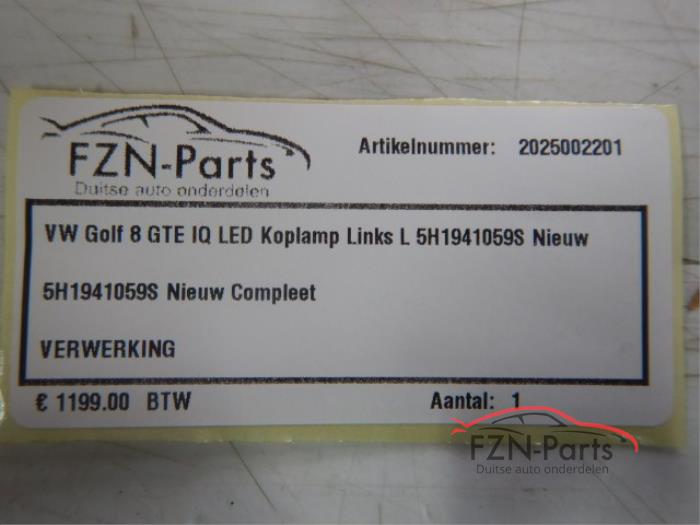 Koplamp links Volkswagen Golf (22721474)