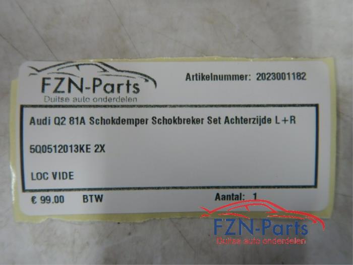 Schokdemper set Audi Q2 (22740471)
