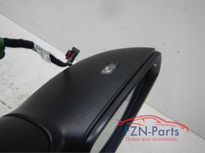 VW Tiguan 5NA Spiegel Links Inklap+Side Blauw
