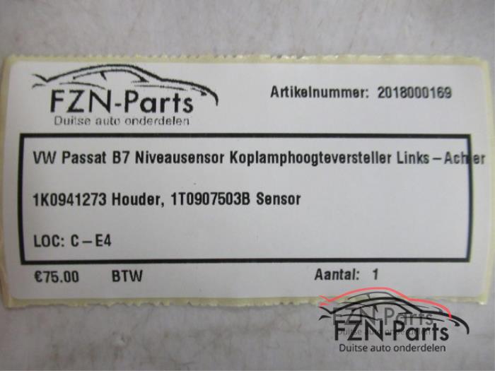 VW Passat B7 Niveausensor Koplamphoogteversteller Links-Achter