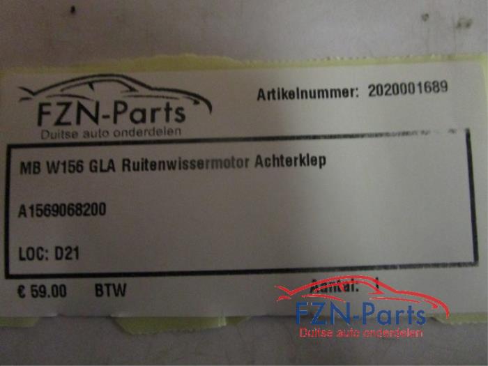Ruitenwisserarm achter Mercedes GLA (22741585)