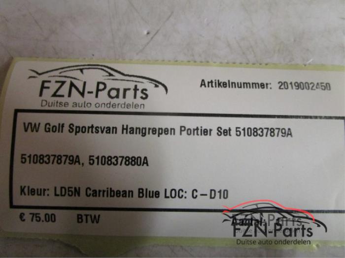 Handgreep Volkswagen Golf Sportsvan (22742430)