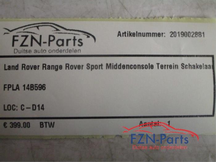 Land Rover Range Rover Sport Middenconsole Terrein Schakelaar