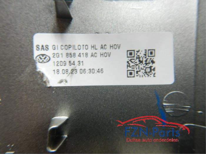 VW Polo 2G 3D - Teller Dashboard Inleg 2G1858419AC