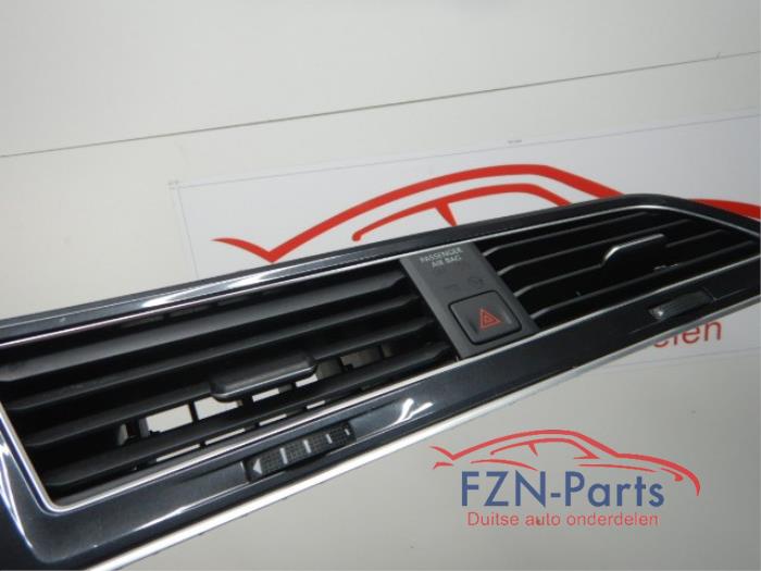 VW Tiguan 5NA Facelift Inleg Digitale Teller Dashboard Luchtrooster