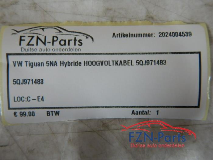Oplaadkabel hybride Volkswagen Tiguan (22740947)