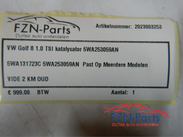 Katalysator Volkswagen Golf (22735156)