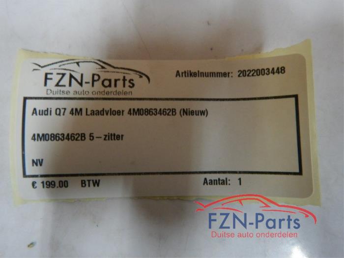 Vloerplaat bagageruimte Audi Q7 (22745094)