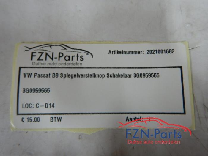 Spiegel Schakelaar Volkswagen Passat (22743396)