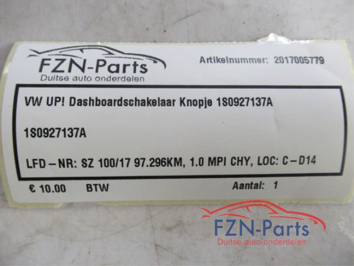 Schakelaar (diversen) Volkswagen Diversen (22745105)