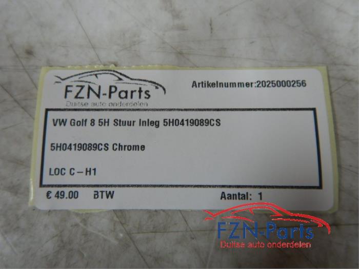 VW Golf 8 5H Stuur Inleg