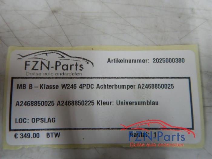Achterbumper Mercedes B-Klasse (22724027)