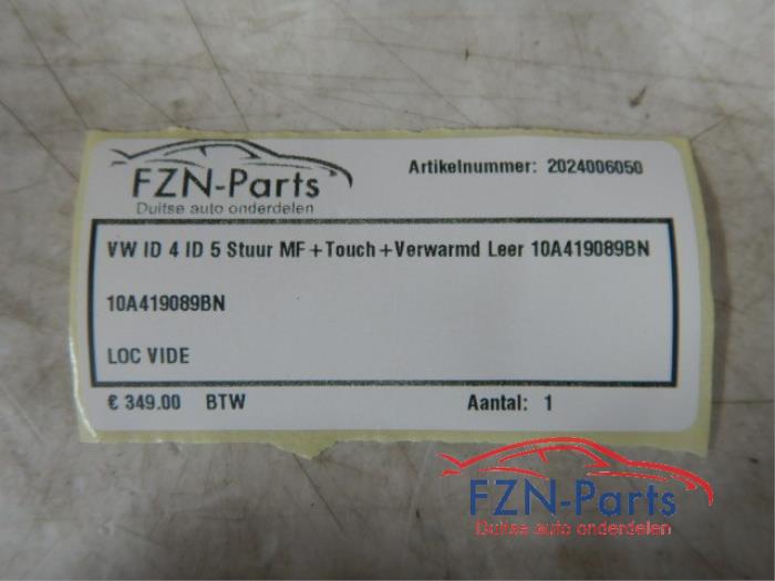 VW ID4 ID5 Stuur MF+Touch+Verwarmd Leer