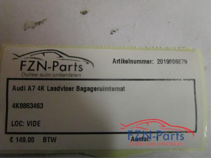 Vloerplaat bagageruimte Audi A7 (22741223)