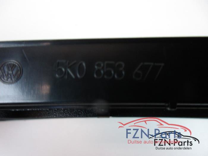 VW Golf 6 Chrome Inlegset Voorbumper ( Luchtroosters Grille )