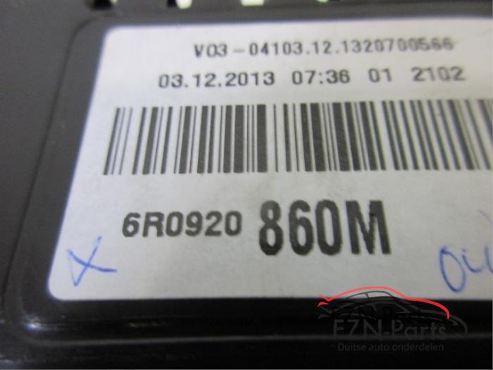 VW Polo 6R Tellerunit Kilometerteller NIEUW