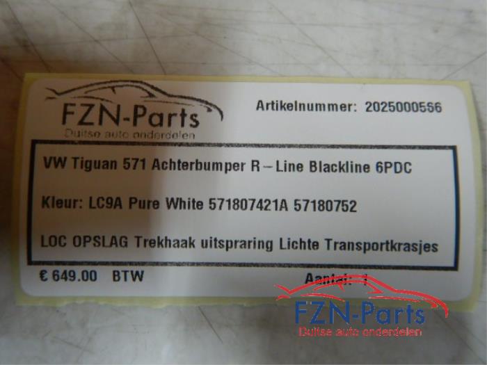 Achterbumper Volkswagen Tiguan (22724038)