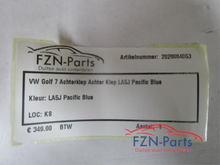 Achterklep Volkswagen Golf (22744867)
