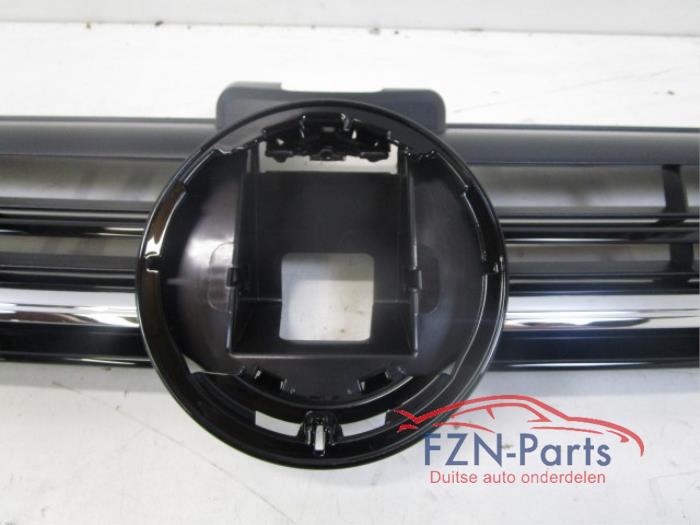 VW Golf 7 Facelift R -Line Grille Chrome Hoogglans Zwart