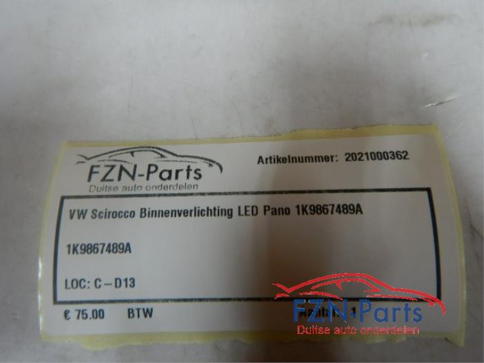Binnenverlichting voor Volkswagen Scirocco (22744076)