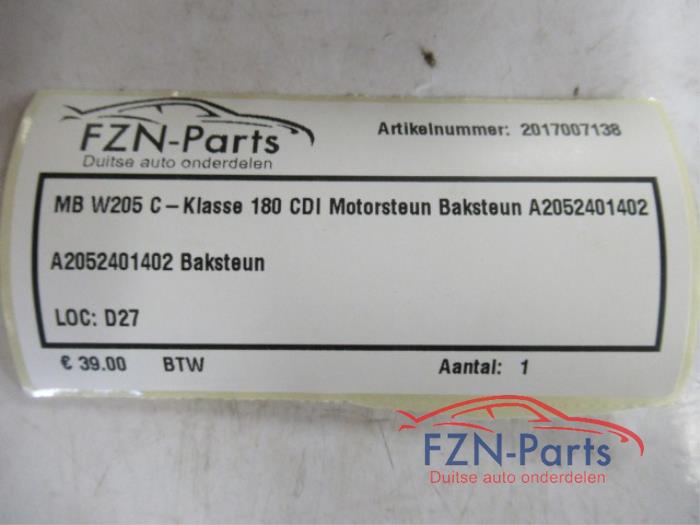 Mercedes-Benz W205 C-Klasse 180 CDI Motorsteun Baksteun