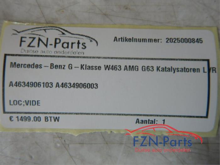 Katalysator Mercedes G-Klasse (22735157)