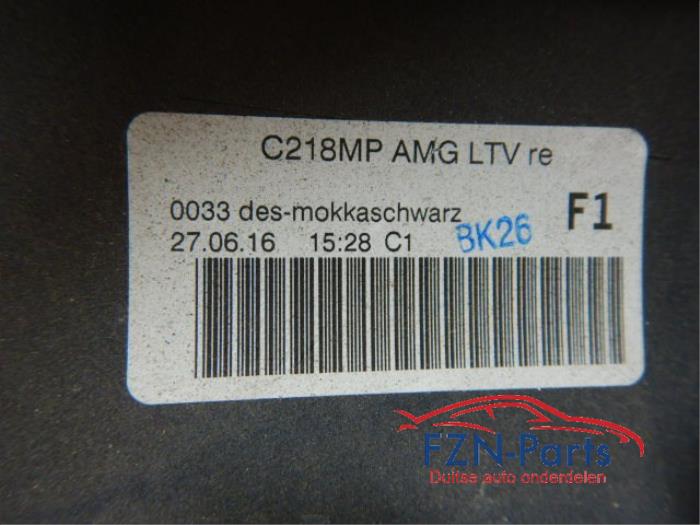 Mercedes-Benz CLS AMG W218 Sideskirt Rechts Kleur: Mokkaschwarz 033