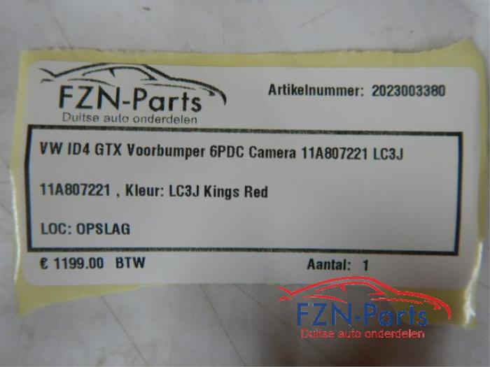 VW ID4 GTX Voorbumper 6PDC