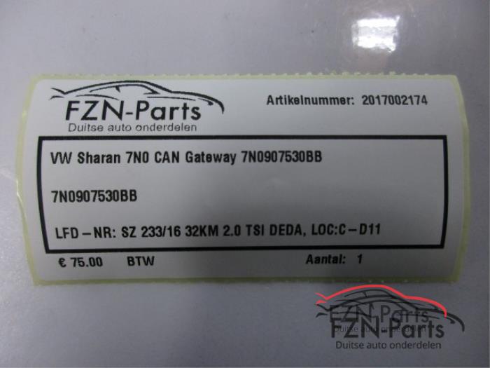 VW Sharan 7N0 CAN Gateway