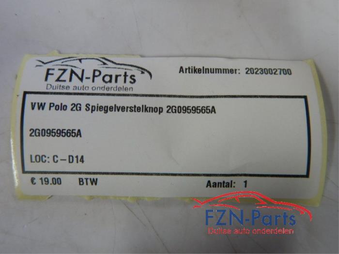 Spiegel Schakelaar Volkswagen Polo (22741647)