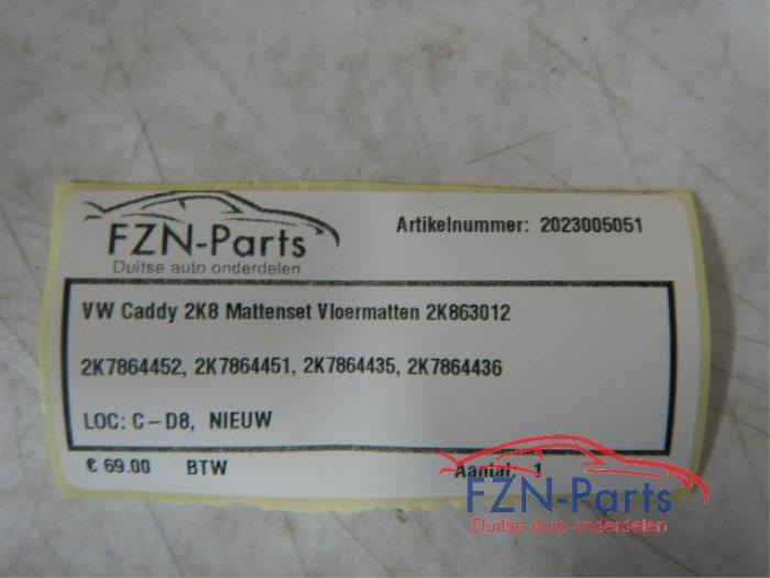 Matten Set Volkswagen Caddy (22730806)