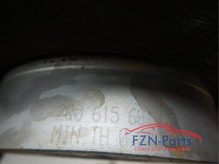 Remschijf + blok achter Volkswagen Polo (22741424)