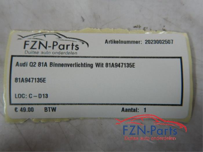 Binnenverlichting voor Audi Q2 (22745068)