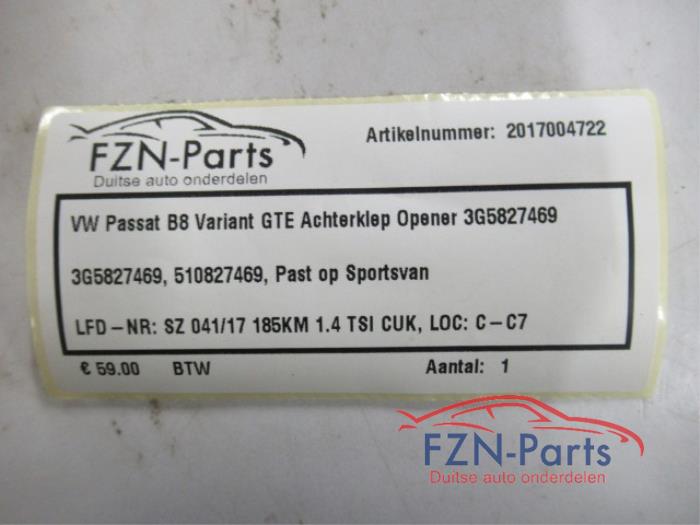 VW Passat B8 Variant GTE Achterklep Opener