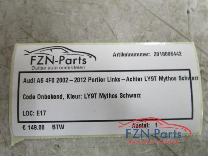 Portier 4Deurs links-achter Audi A6 (22739534)