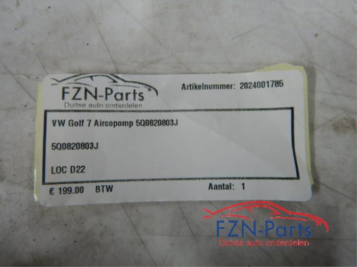 Aircopomp Volkswagen Golf (22728956)