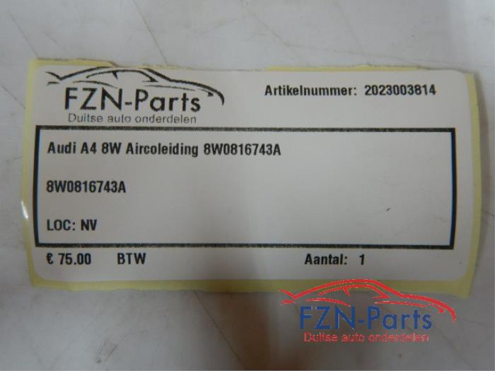 Audi A4 8W Aircoleiding