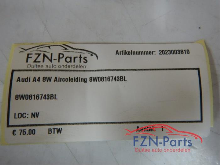 Audi A4 8W Aircoleiding