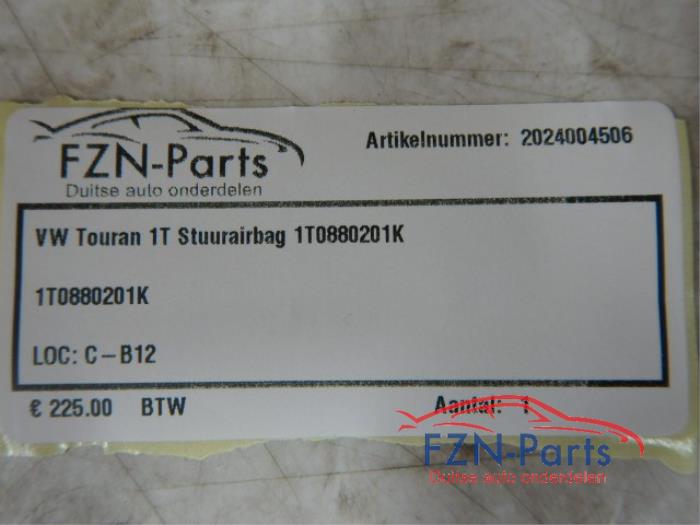 VW Touran 1T Stuurairbag