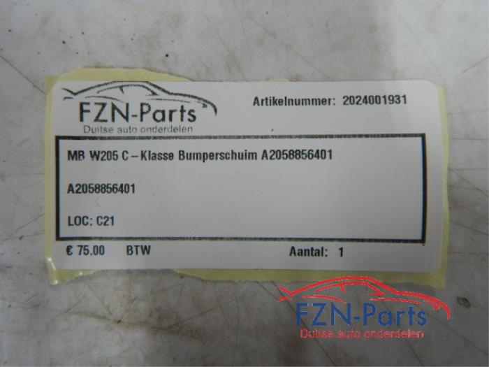 Bumpercover voor Mercedes C-Klasse (22741852)