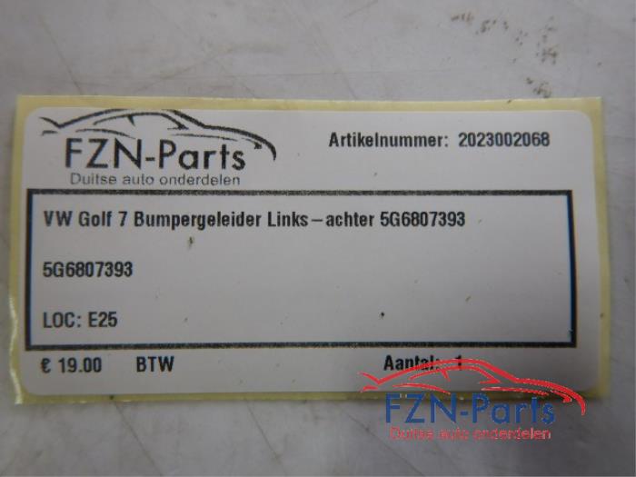 VW Golf 7 Bumpergeleider Links-achter