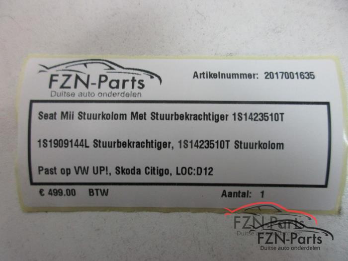 Seat Mii Stuurkolom met Stuurbekrachtiger