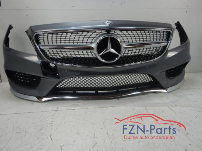 Mercedes-Benz CLS W218 AMG-Line Voorbumper 6PDC 7992 Kleur: Selenitgrau 7992 10KM OUD