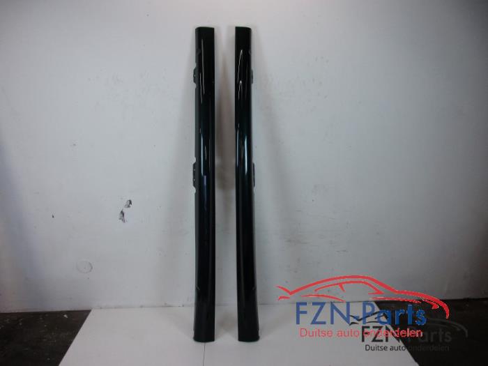 VW Golf 6 R20 Sideskirts R-Line Set L+R Dark Moss Green
